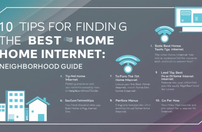 10 Tips for Finding the Best Home Internet: Neighborhood Guide