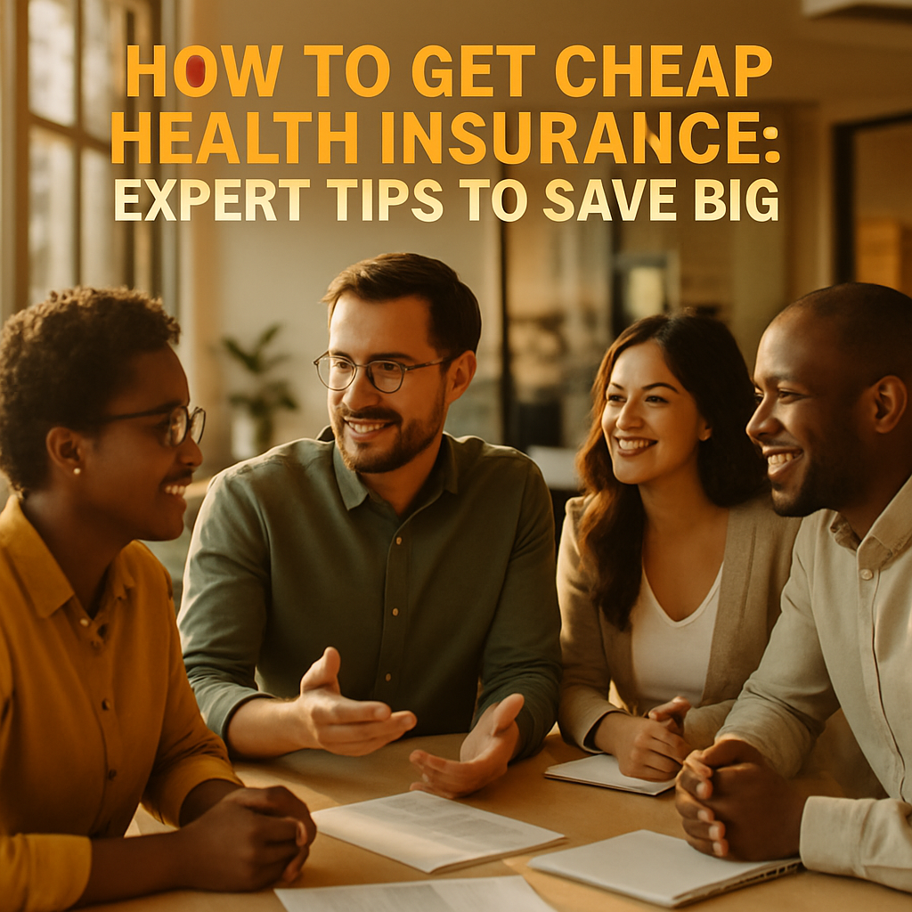 How to Get Cheap Health Insurance