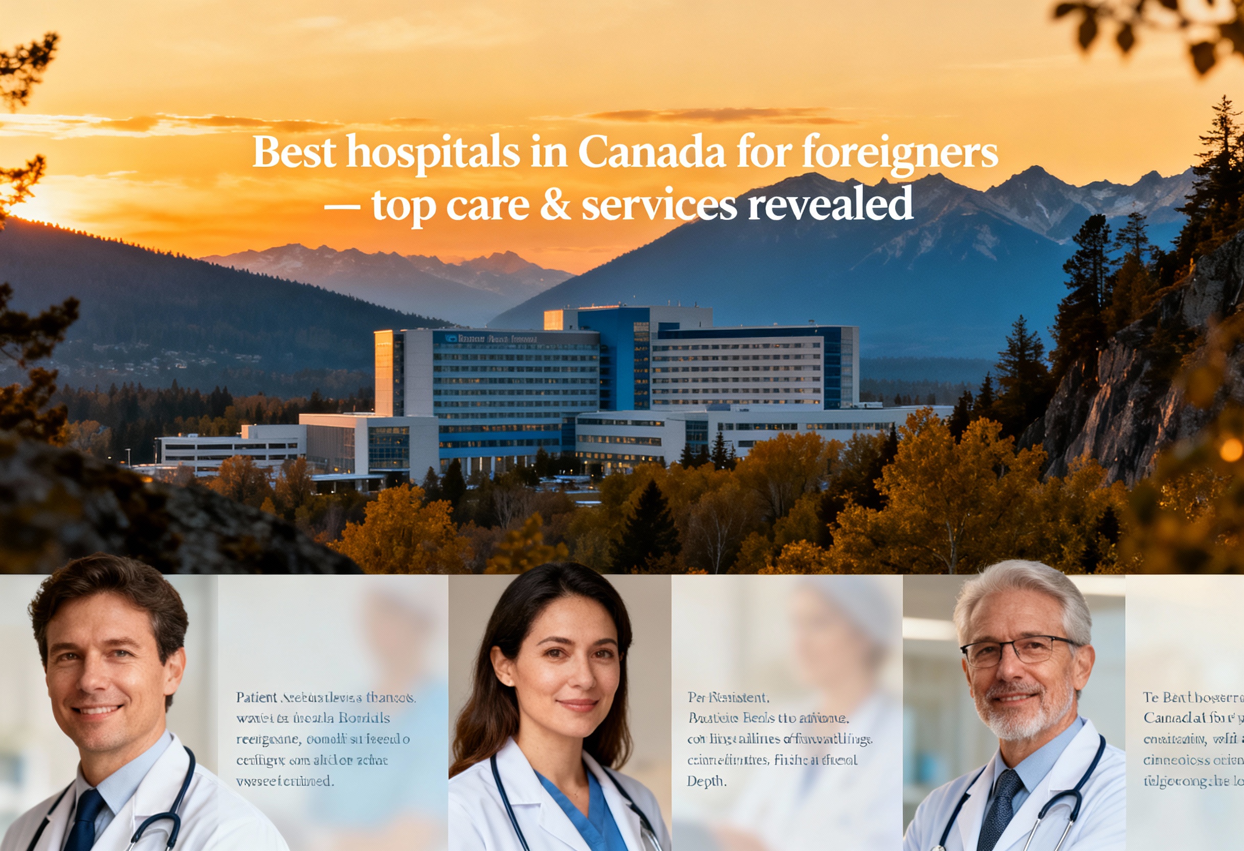 Best Hospitals in Canada for Foreigners